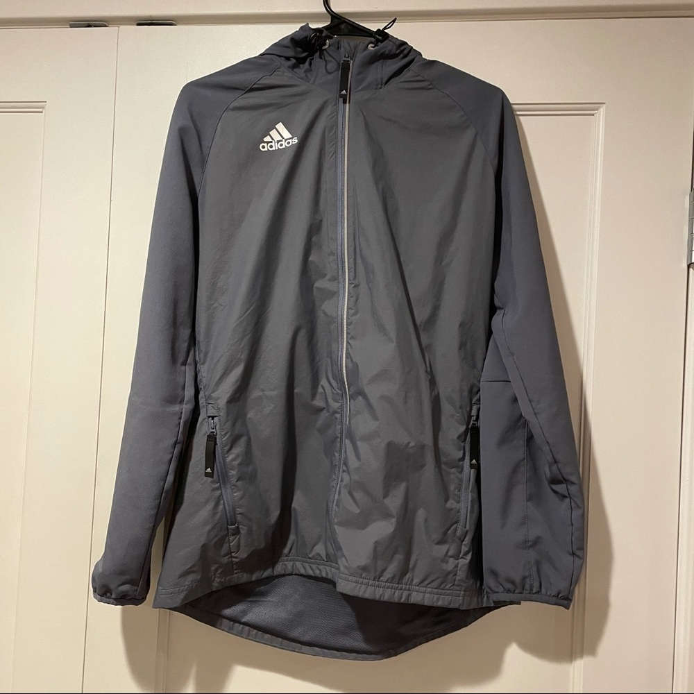 Zip up adidas wind breaker